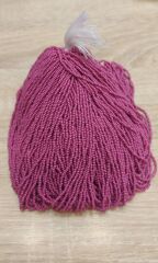 Preciosa  49102 Gül Pembe Kum Boncuklar  ( 1 dizi , 12 dal )