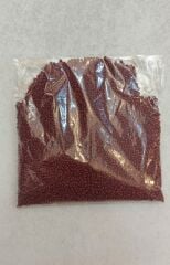 8 mm Dökme Kum Boncuklar, Kahverengi , 25 gram