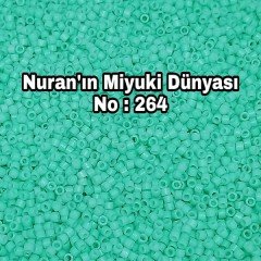 No: 264 Miyuki Delica 11/00 DB2122 | Su Yeşili 3 gram