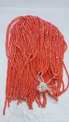 Parlak  Turuncu Kristaller, 3 mm
