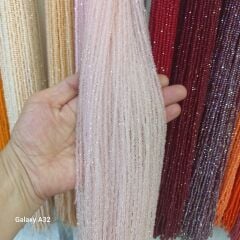 Cam Uçuk Pembe Şeffaf Kristaller, 2 mm