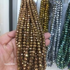 8 mm Bronz Kristaller